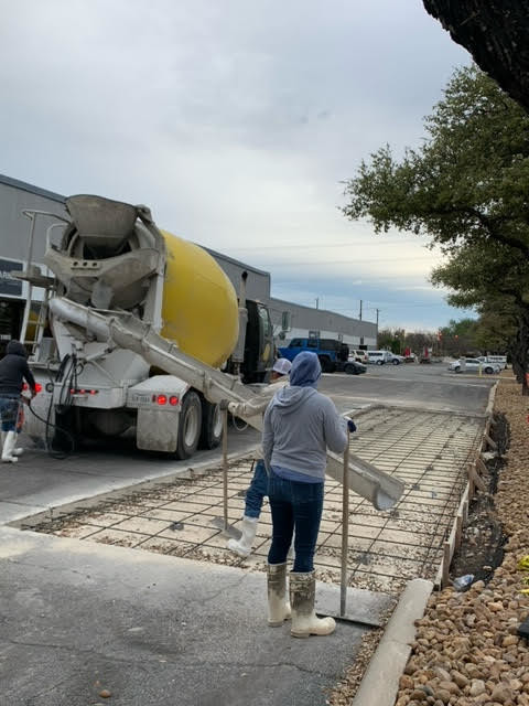 Concrete in San Antonio, Texas